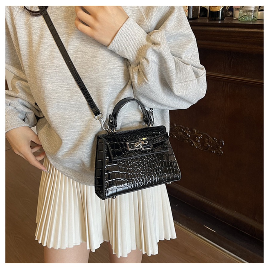 Structured Handbag Top Handle - Bolsas de Mão Estruturadas para Mulheres,