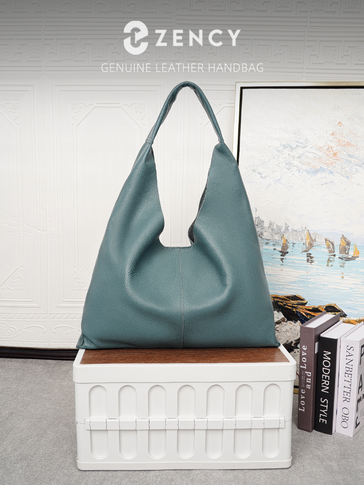 Luxury Bags Collection - Bolsa Grande de Couro Genuíno Zency