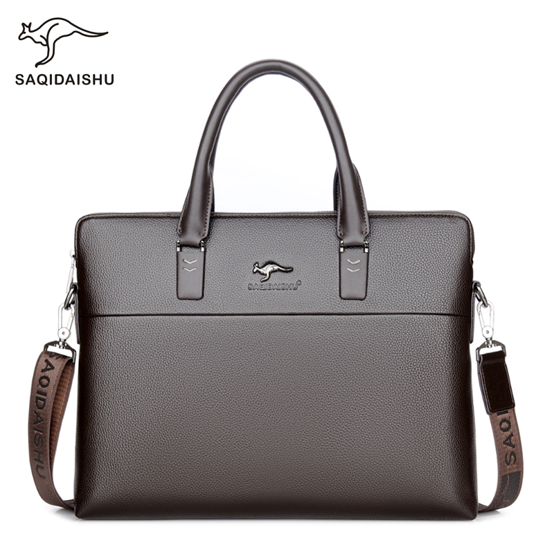Bolsa de ombro de couro mascul - Luxury Bags For Men avaliação e preço