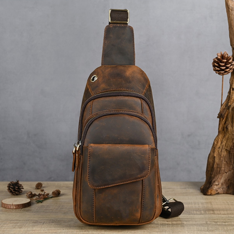 Bolsa de Peito Masculina de Lu - Luxury Bags For Men avaliação e preço