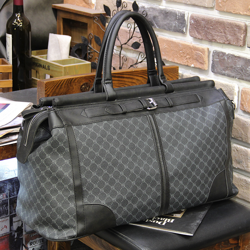 Moda xadrez saco de viagem mas - Luxury Bags For Men avaliação e preço