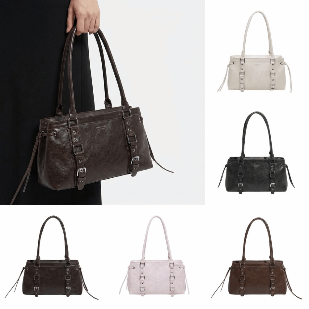 Nova Bolsa Feminina Estruturad - Structured Handbag Top Handle avaliação e preço
