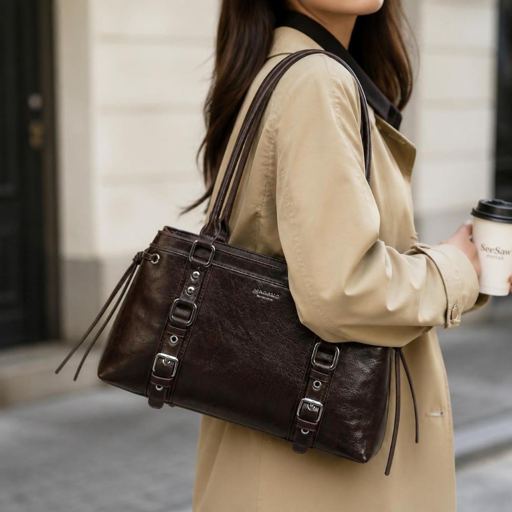 Bolsa Feminina Estruturada Dur - Structured Handbag Top Handle avaliação e preço