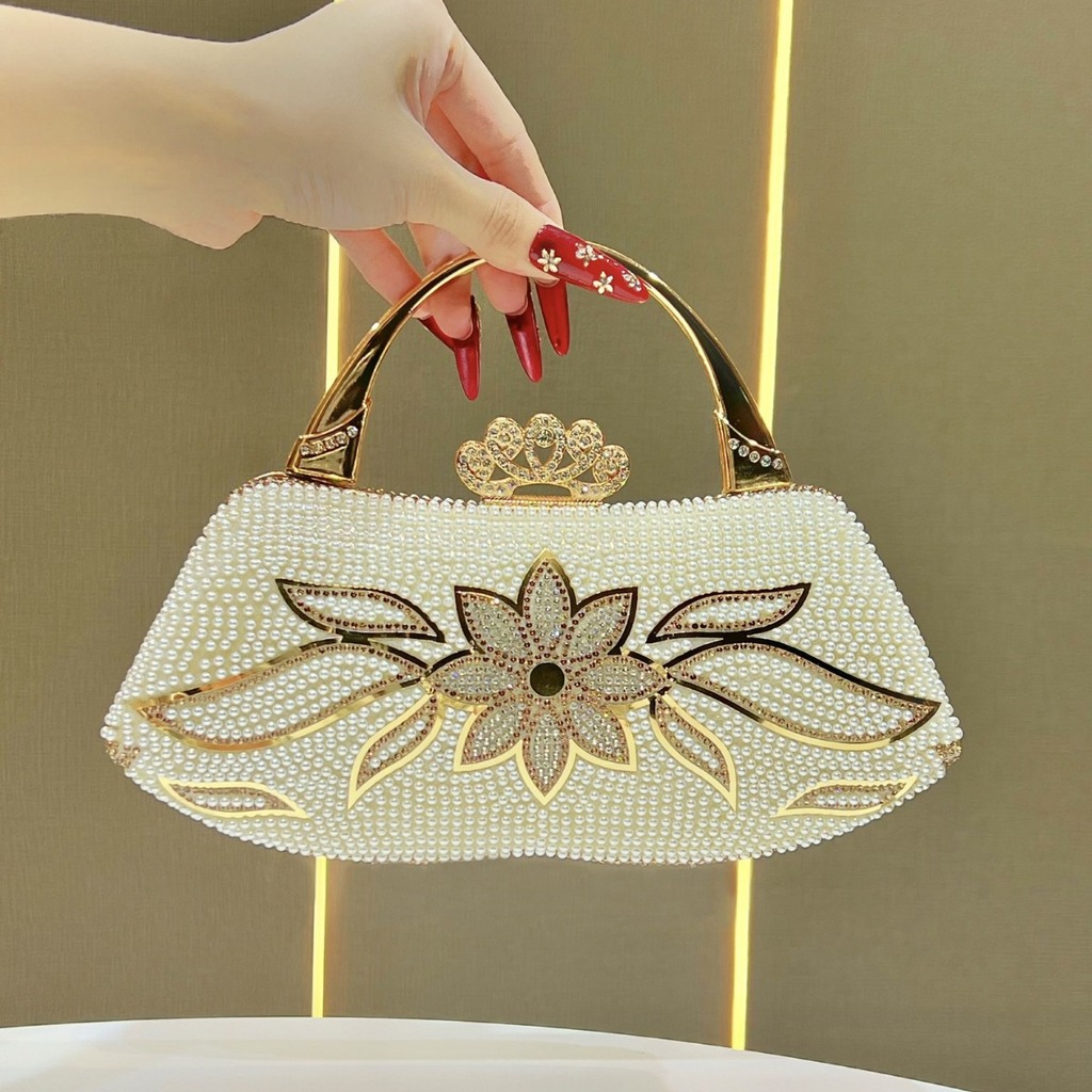 Bolsa de Mão Floral para Casam - Structured Handbag Top Handle avaliação e preço