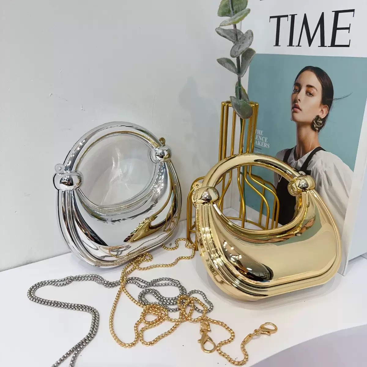 Mini bolsa de noite dourada, b - Luxury Bags Collection avaliação e preço