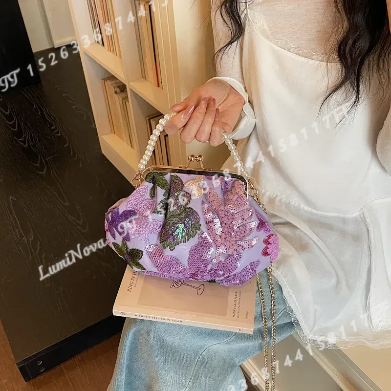 Bolsa de Mão Clutch com Bordad - Luxury Bags For Men avaliação e preço