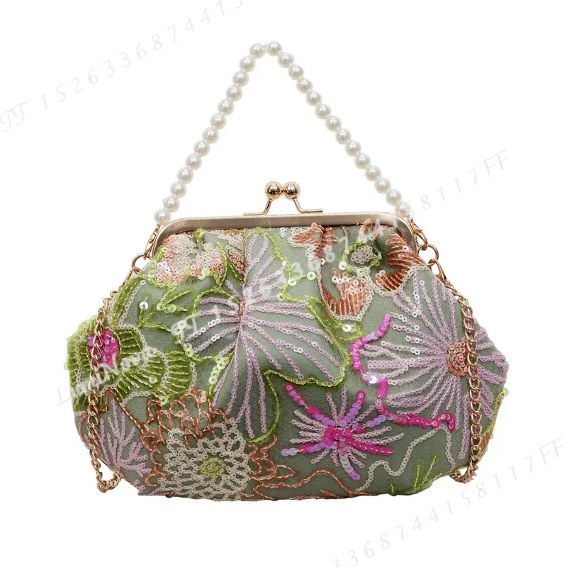 Bolsa de Mão Clutch com Bordad - Luxury Bags For Men avaliação e preço