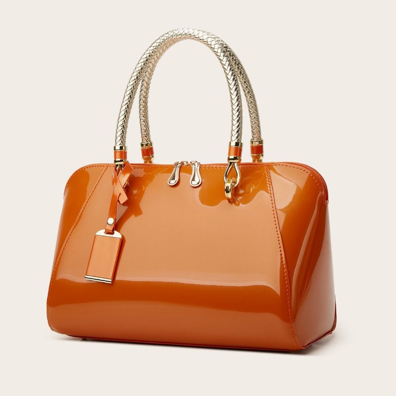 Nova Bolsa Boston Feminina de  - Structured Handbag Top Handle avaliação e preço