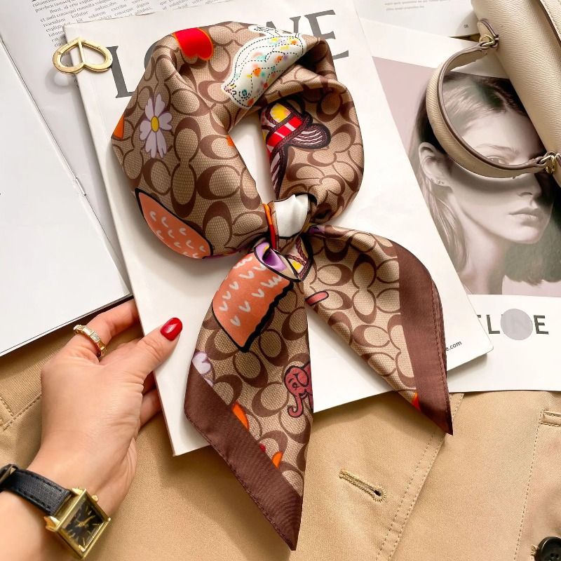 Lenço Quadrado de Seda Luxuosa - Luxury Bags In China avaliação e preço