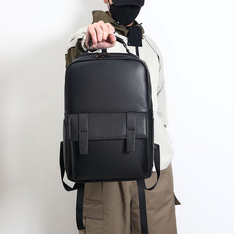 Mochila masculina de couro de  - Luxury Bags For Men avaliação e preço