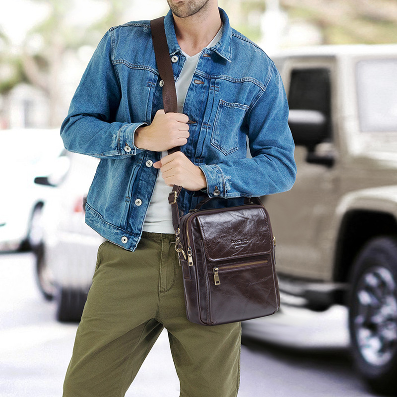 Contact's nova bolsa mensageir - Luxury Bags For Men avaliação e preço